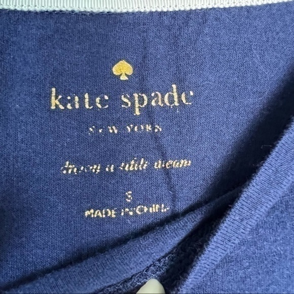 Kate Spade womens blue Dream On top size small - Picture 9 of 9